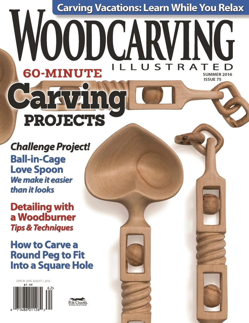 Woodcarving Illustrated Issue 75 Spring/Summer 2016