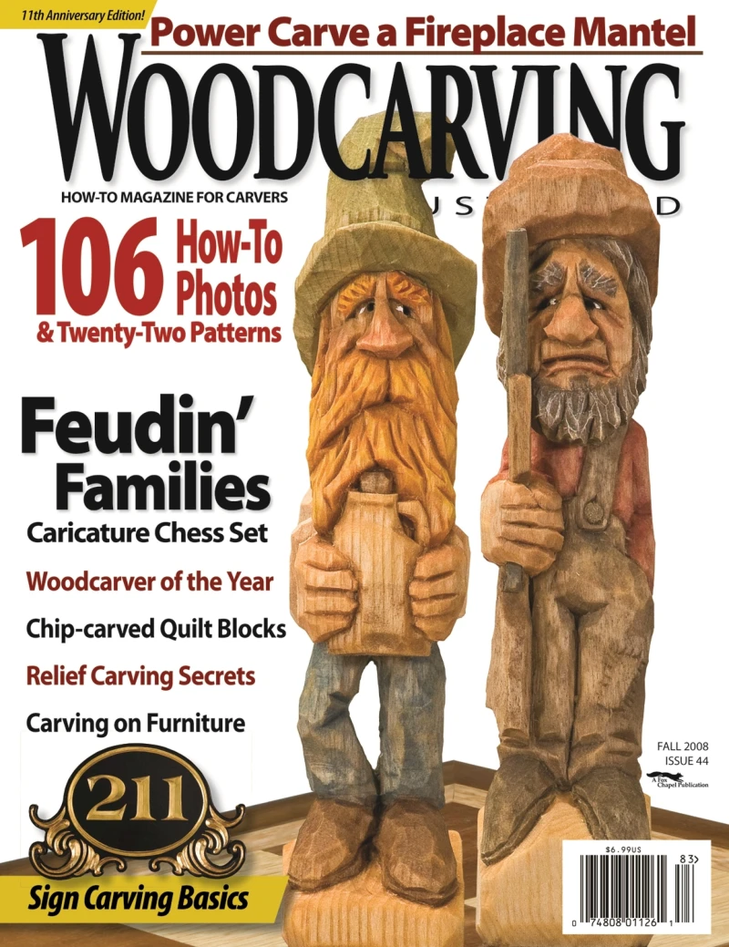Woodcarving Illustrated Issue 44 Fall 2008