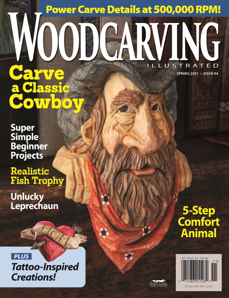 Woodcarving Illustrated Issue 94 Spring 2021