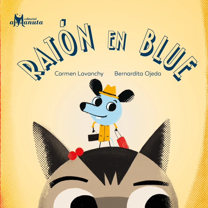 Ratón en blue