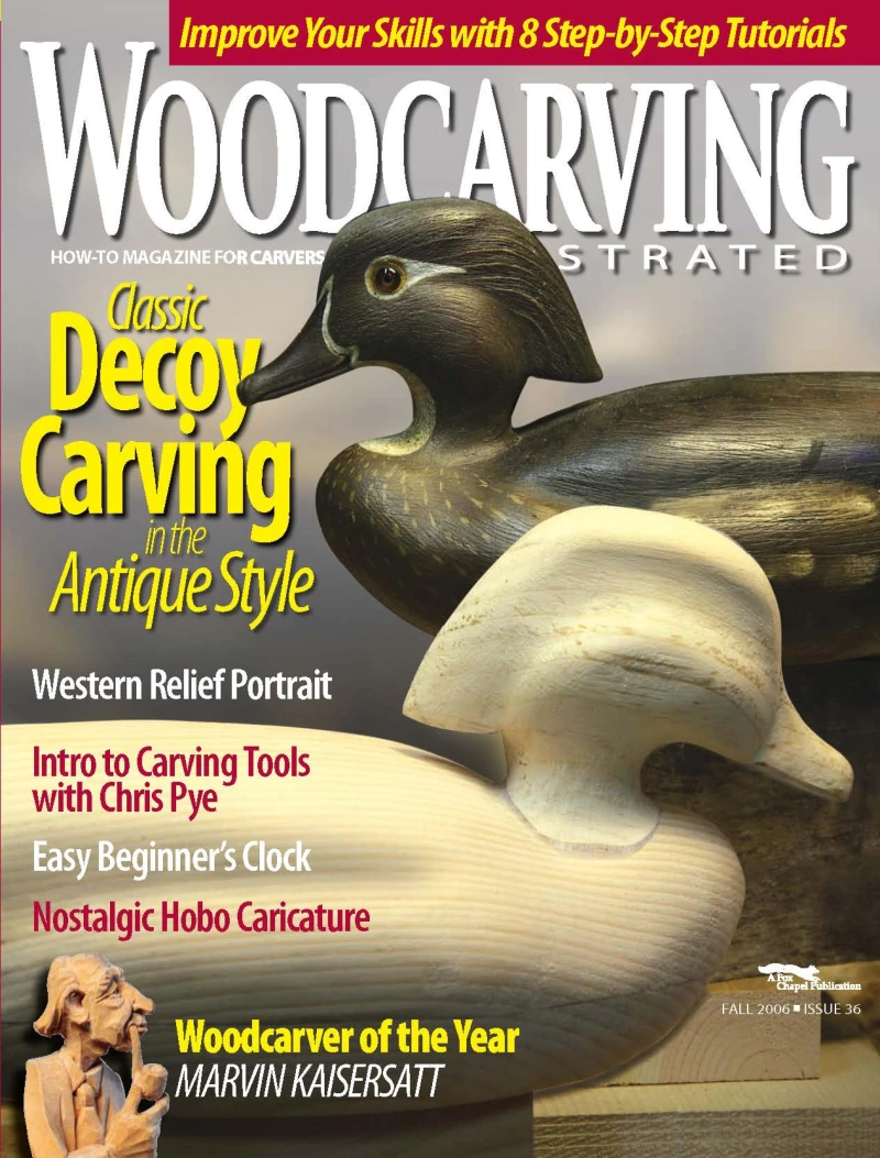 Woodcarving Illustrated Issue 36 Fall 2006