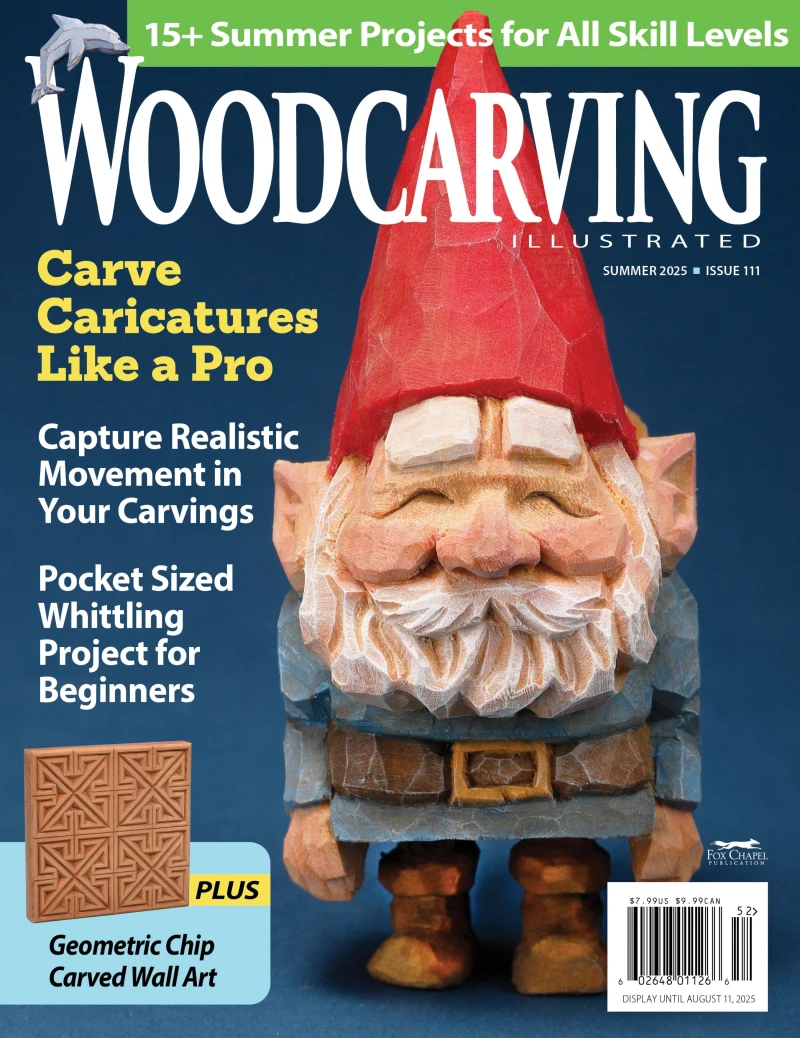Woodcarving Illustrated Issue 111 Summer 2025