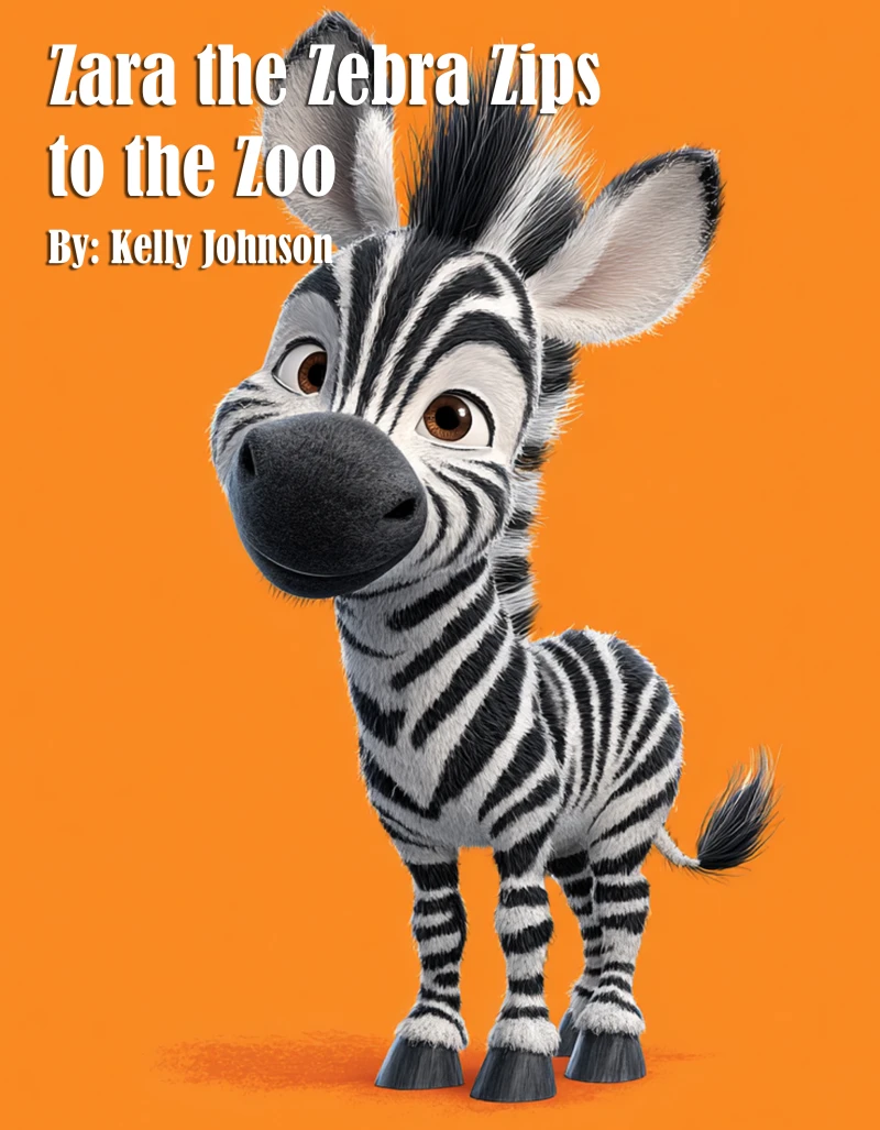 Zara the Zebra Zips to the Zoo
