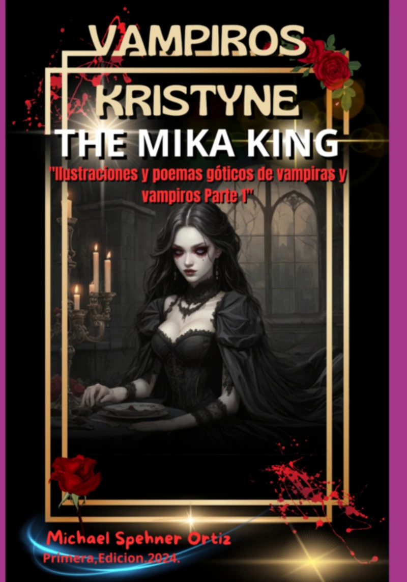 Vampiros Kristyne The Mika King Parte 1"ilustraciones Y Poemas Góticos De Vampiras Y Vampiros Parte 1"