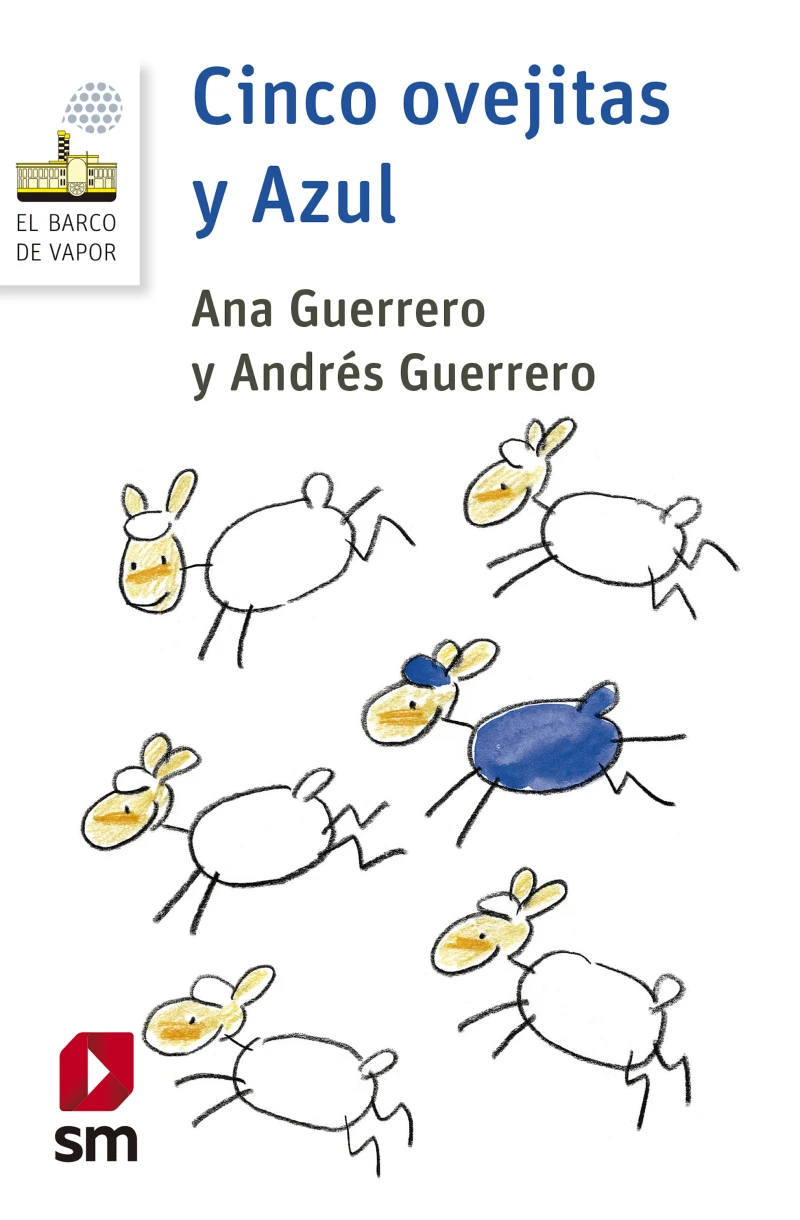 Cinco ovejitas y Azul